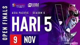 🔴 ID AP Mobile Legends Bang Bang  Snapdragon Mobile Open Finals  Season ke6  Hari 5 [upl. by Nailimixam]