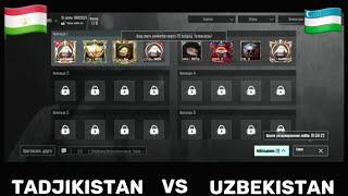 🇹🇯Tojikiston vs Ozbekiston🇺🇿  Таджикистан vs Узбекистан  Pubg mobile TDM  M416 [upl. by Nolyaj]