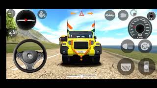 dollar songs modified Mahindra yellow thar 😈 ll Indian simulator 3d Android Gameplay support me 👏🥰 [upl. by Aserret]