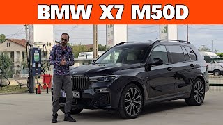 BMW X7 M50d  Masina cu 4 turbine [upl. by Ruvolo]