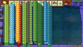 999 zombies vs All Pea Plants  plants vs Zombies gaming plantsvszombies plantsvszombieshack [upl. by Kalle]