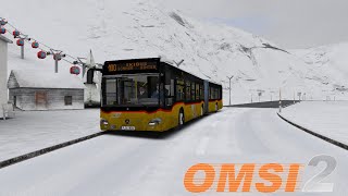 OMSI 2  Alpen Map  Skibus  MercedesBenz Citaro C2 G [upl. by Tamera]