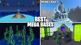 I Discovered The 10 BEST Minecraft MEGA BASES Ever Built [upl. by Gosser832]