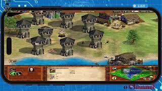 Age of Empire 2 hard attack game play [upl. by Elroy]