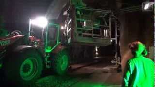 Railroad tunnel work with a HUDDIG equipped with a HUDDIG Lift [upl. by Clift]