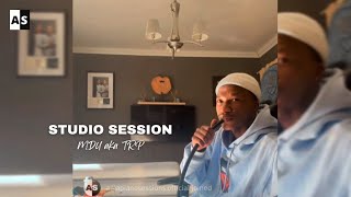 Mdu aka Trp Previews New Music  Studio Session [upl. by Luckin]