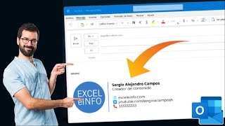 Como PONER UNA FIRMA EN OUTLOOK con Imagen y Texto 2024 ✅ Hacer una firma en Outlook [upl. by Hambley790]