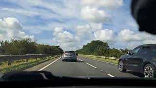 Launceston to outside Newquay Cornwall Timelapse [upl. by Osbert]