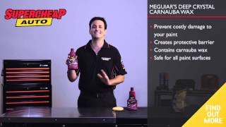 Meguiars Deep Crystal Carnauba Wax [upl. by Inwat]