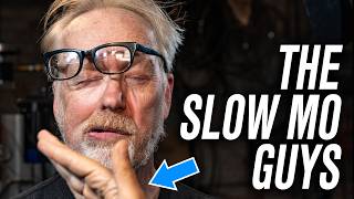 Adam Savage Tests HighSpeed Cameras with theslowmoguys [upl. by Pell]