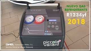 Refrigerante R1234yf nuevo gas para vehiculos obligatorio desde 2018 [upl. by Ferdinana]