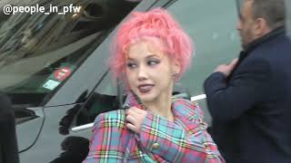 Naka Riisa 仲里依紗  Vivienne Westwood Fall Winter 20232024 fashion show in Paris  04032023 [upl. by Jerry685]