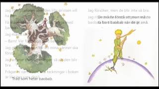 Ljudbok Den lille prinsen kapitel 5 Baobabträd [upl. by Eanyl]