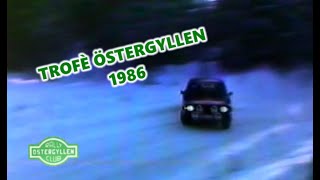 Trofé Östergyllen 1986  Rallynostalgi 5 [upl. by Arihat]