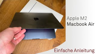 Erste Schritte mit dem Macbook Air M2  Anleitung [upl. by Osana]