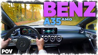 2022 Mercedes Benz A35 AMG POV Drive amp Review [upl. by Ehman]