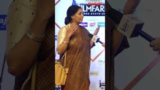 SudhaBelawadi shared her fondest Filmfare memory at the 69thSOBHAFilmfareAwardsSouth2024 [upl. by Bohun]