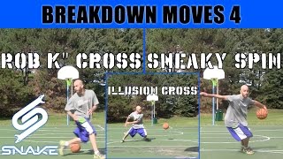 Breakdown Moves 4 Master 3 KILLER Streetball Crossovers [upl. by Addiel]