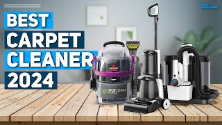 Best Carpet Cleaner 2024  Top 5 Best Carpet Cleaners 2024 [upl. by Imuya]