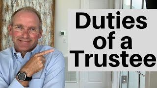 Five Duties Of A Trust’s Trustee [upl. by Nicolis]