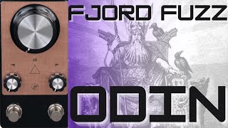 Fjord Fuzz Odin guitar effects pedal demo [upl. by Karwan]