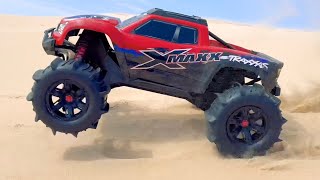 Traxxas XMaxx 8S  Silver Lake Sand Dunes [upl. by Adnalohs]