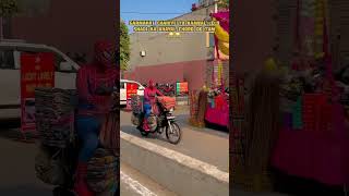 Khareed lo kambal👀💀spiderman public subscribe trending sardi bike explore [upl. by Tonl908]