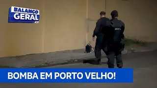 BOMBA Esquadrão antibombas do Bope acionado por suspeita de dinamite em distribuidora [upl. by Alegnave545]