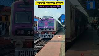 The Most Cutest Emu Train Of Sealdah Div 😲 railway train rail virals shorts trending video [upl. by Ignatzia]