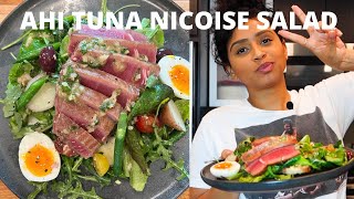 The BEST Ahi Tuna Nicoise Salad [upl. by Casavant252]