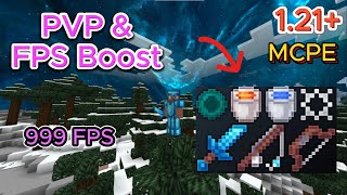 PVP amp FPS Boost 16x texture pack for MCPE 121 [upl. by Earezed]