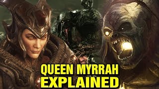 THE STORY OF QUEEN MYRRAH  SIRES AND LAMBENT EXPLAINED  GEARS OF WAR LORE EXPLORED [upl. by Jer]