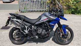 2021 TRIUMPH TIGER 850 SPORT 15037 MILES  WALKAROUND  COMPLETELY MOTORBIKES [upl. by Keverian452]