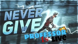 Professor is live   PLAYING GULID WAR WITH FRIENDS😡😡 live garena freefiregames [upl. by Airdnoed]