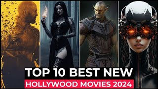 Top 10 Movies of 2024 hollywood  10 Movies of 2024 Hollywood  Hollywood Actors  Hot Actors [upl. by Nattirb]