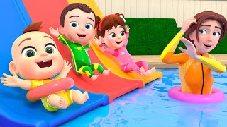 Baby Wants to Swim Too  Respect and Good Manners Song  Nursery Rhymes amp Kids Songs [upl. by Inattyrb348]