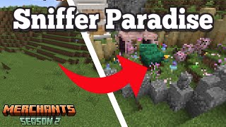 Building a Minecraft Sniffer Paradise [upl. by Geno]