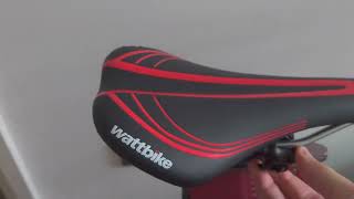 2022 Wattbike Atom  The BEST way to upgrade your seat [upl. by Yrrep410]