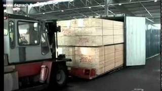 DeMACH Fast Container Loading and Unloading System in operation [upl. by Ernestus]