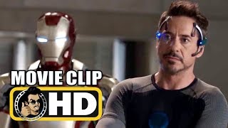 Iron Man 3 Deleted Scenes  Tony Harley and EJ [upl. by Ldnek]