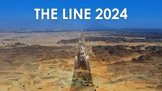 THE LINE Construction Update  2024 [upl. by Fidellas]