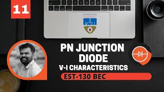 VI Characteristics of PN Junction Diode  Ideal Diode  EST 130  Basic Electronics  KTU [upl. by Leissam]