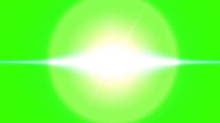 Lens Flare explosion Green Screen ANIMATION FREE FOOTAGE HD [upl. by Margot105]