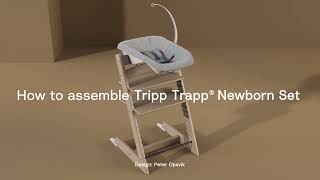 How to assemble the Tripp Trapp® Newborn Set [upl. by Vudimir]