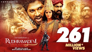 Rudhramadevi 2D Hindi Full HD Movie  Anushka Shetty Allu Arjun Rana  Gunasekhar [upl. by Tebzil882]