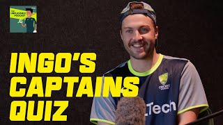 Can Josh Inglis name every Aussie mens T20 skipper  Australia v Pakistan 202425 [upl. by Ecitnerp]