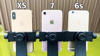 iPhone 6s vs iPhone 7 vs iPhone XS Camera Test Comparison in 2022 [upl. by Lowery235]