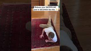 How to release your SACROILIAC joint in SECONDS at home [upl. by Milas]