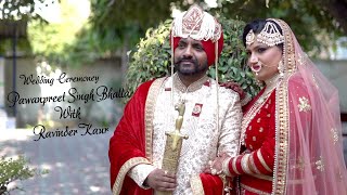 Pawanpreet Singh Bhalla With Ravinder Kaur I Wedding Highlights 2022 I Golden Pixels Films amp Studio [upl. by Norraf587]