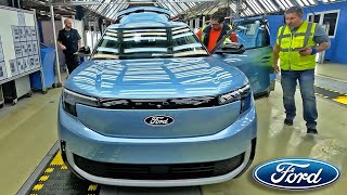 Ford Explorer Production  This is How the Germans make electric SUV [upl. by Ecinaj]